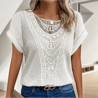 Karin™ – Elegant Ibiza-stil bluse