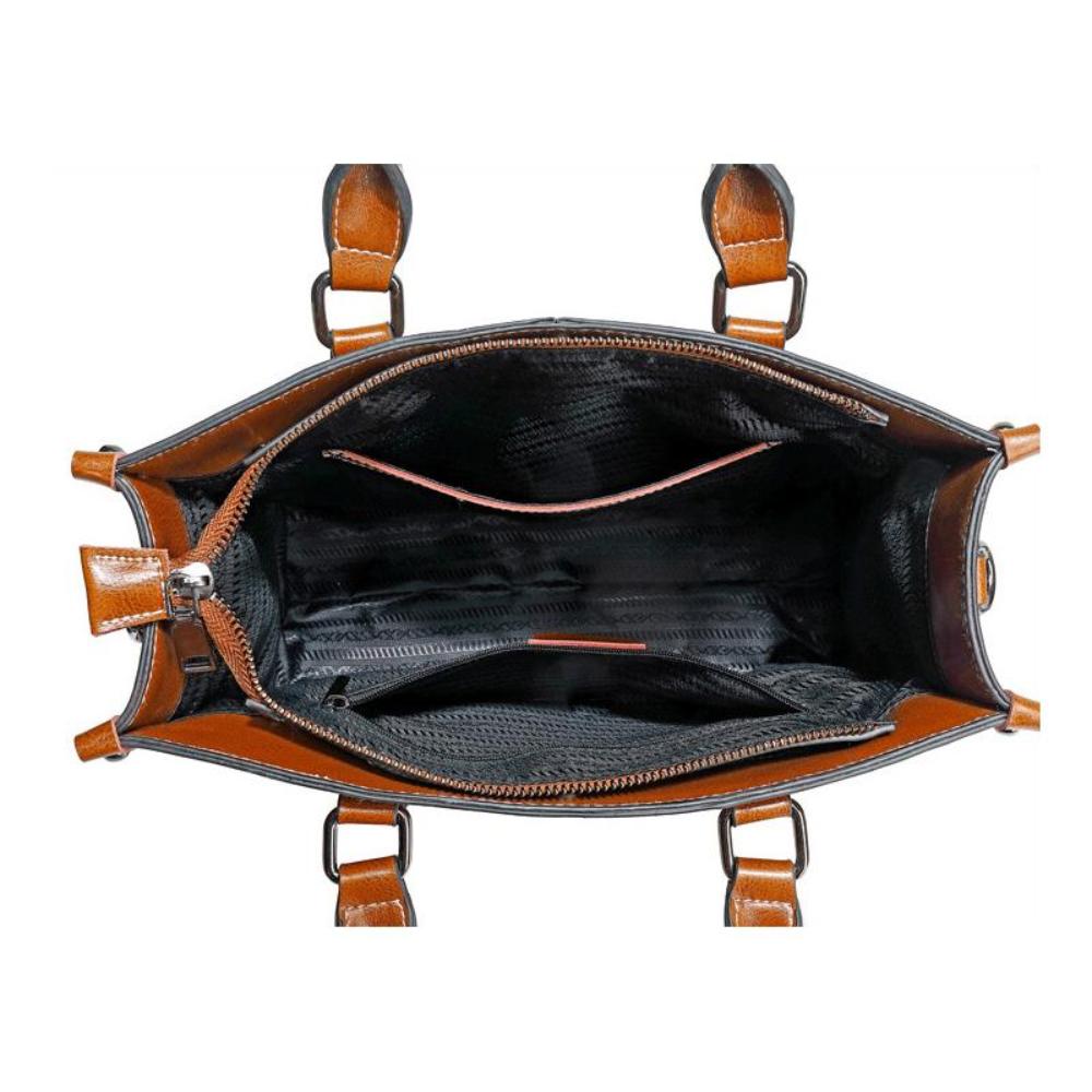 HANNELORE™ – ELEGANT LÆDERRYGGSÆK MED MODERNE TWIST