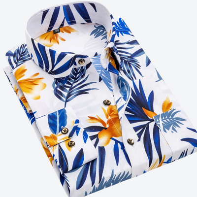 Finnick | Nautical Print Skjorte