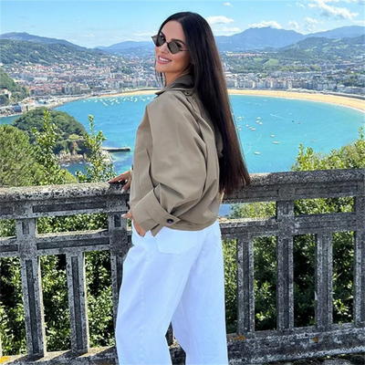 Mala™ | Komfort og Stil i Én Khaki Jakke