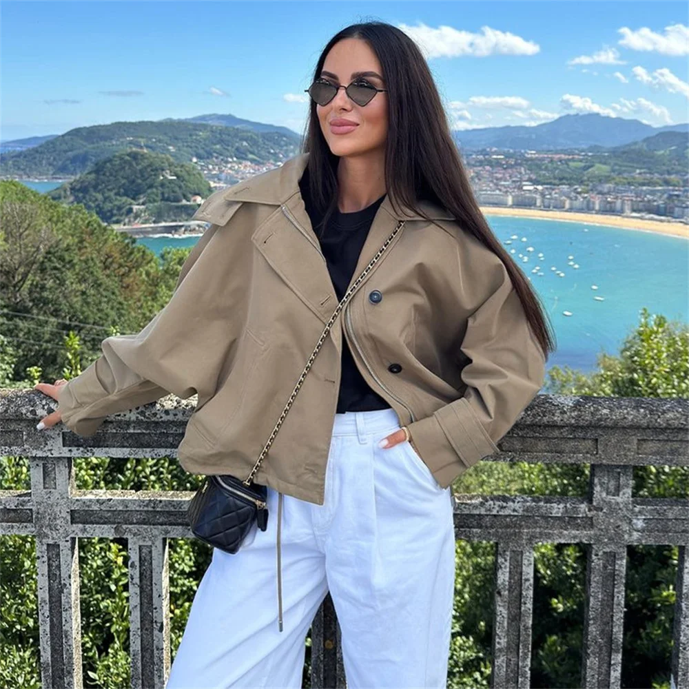 Mala™ | Komfort og Stil i Én Khaki Jakke