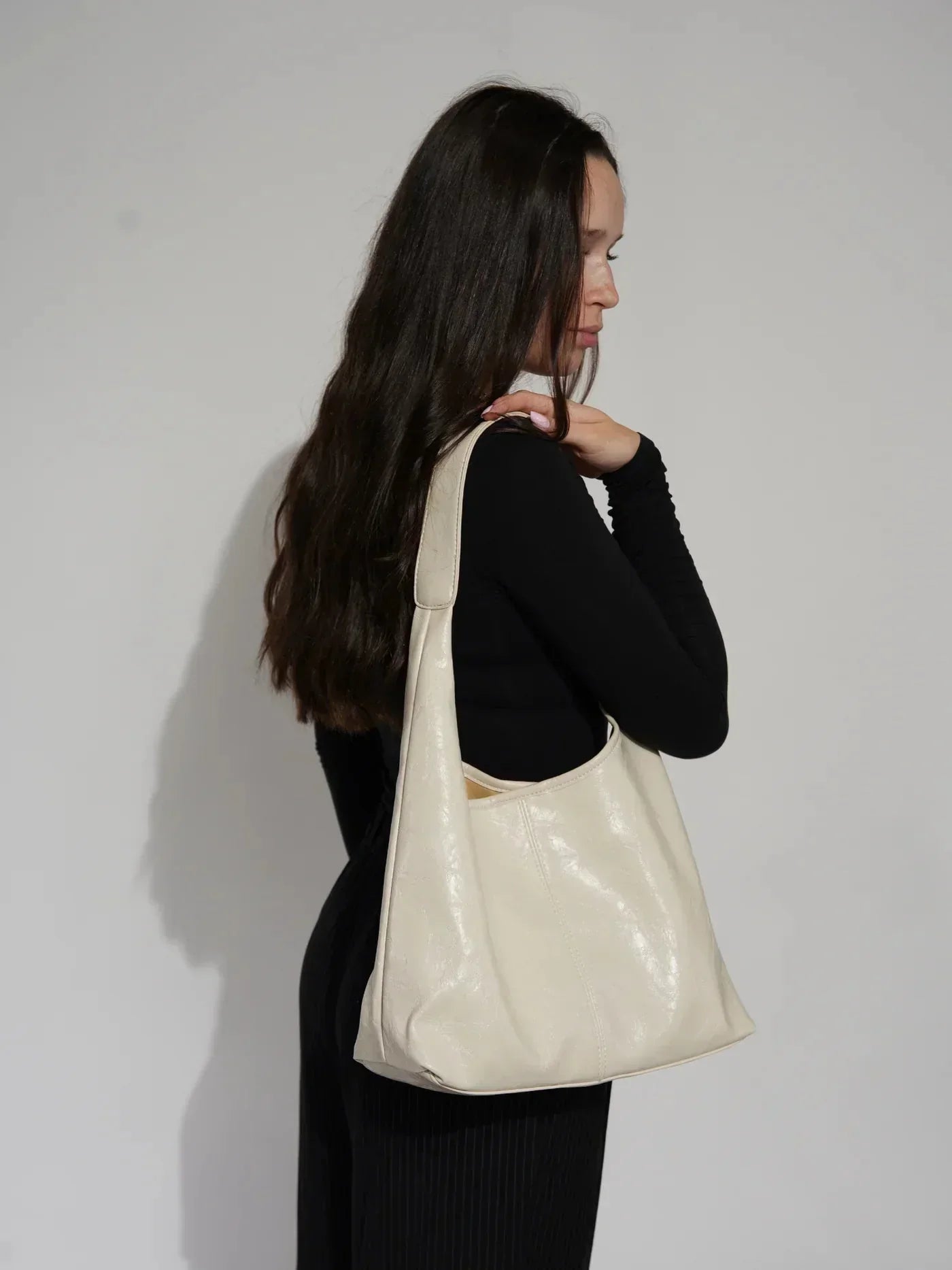 Babette | Stilfuld Løs Hobo Tote Taske